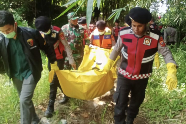 Mayat Tanpa Busana Ditemukan Mengapung di Sungai Cikasarung Majalengka