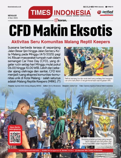 Edisi Minggu, 4 Mei 2025: E-Koran, Bacaan Positif Masyarakat 5.0