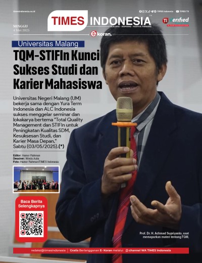 Edisi Minggu, 4 Mei 2025: E-Koran, Bacaan Positif Masyarakat 5.0