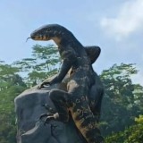 Mengenal Binatang Biawak yang Patungnya di Wonosobo, Tengah Viral