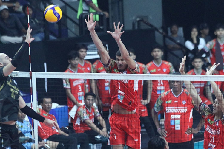 PLN Mobile Proliga 2025, Bank Sumsel Raih Poin Penuh Usai Tumbangkan Samator 3-0
