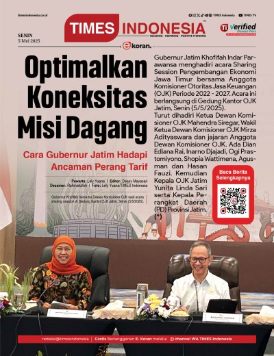 Edisi Senin, 5 Mei 2025: E-Koran, Bacaan Positif Masyarakat 5.0