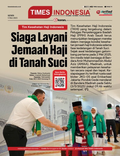 Edisi Senin, 5 Mei 2025: E-Koran, Bacaan Positif Masyarakat 5.0