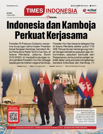Edisi Senin, 5 Mei 2025: E-Koran, Bacaan Positif Masyarakat 5.0