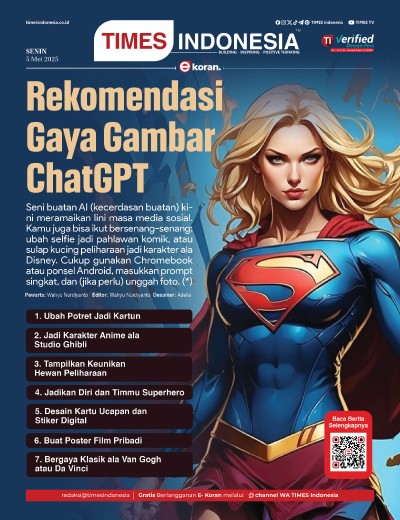 Edisi Senin, 5 Mei 2025: E-Koran, Bacaan Positif Masyarakat 5.0