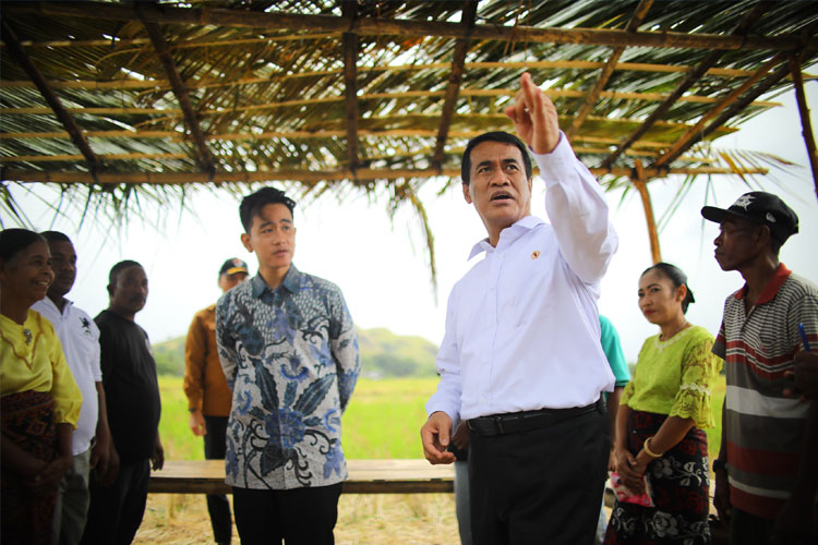 Mentan Dampingi Wapres ke NTT, Komitmen Dorong Kemajuan Pertanian