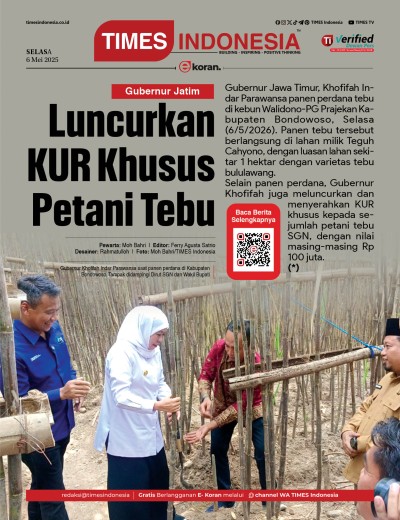 Edisi Selasa,6 Mei 2025: E-Koran, Bacaan Positif Masyarakat 5.0