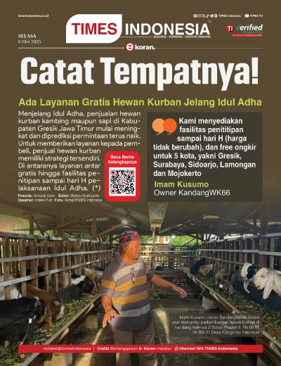 Edisi Selasa, 6 Mei 2025: E-Koran, Bacaan Positif Masyarakat 5.0