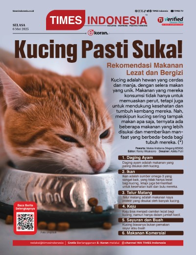 Edisi Selasa, 6 Mei 2025: E-Koran, Bacaan Positif Masyarakat 5.0