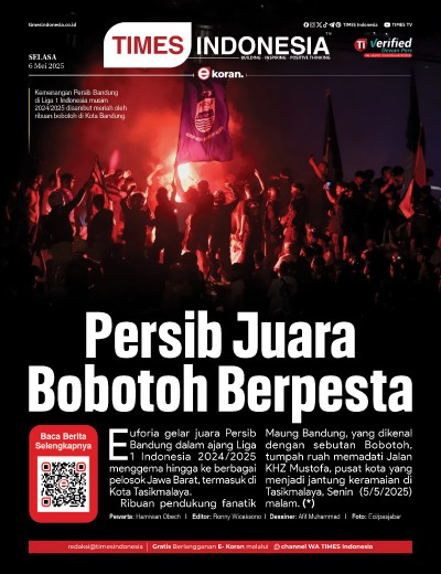 Edisi Selasa, 6 Mei 2025: E-Koran, Bacaan Positif Masyarakat 5.0