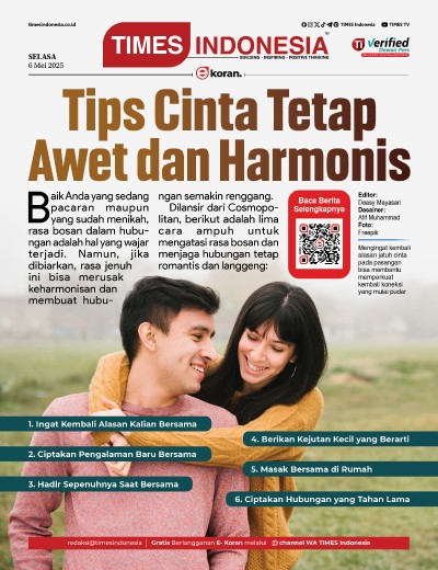 Edisi Selasa, 6 Mei 2025: E-Koran, Bacaan Positif Masyarakat 5.0