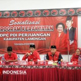 Tiga Pilar Solid, PDI Perjuangan Lamongan Kompak Dorong Akselerasi Program Kerakyatan