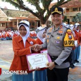 Kapolres Magetan Goes to School: Ajak Siswa SMAN 2 Magetan Bijak Bermedsos dan Jauhi Narkoba