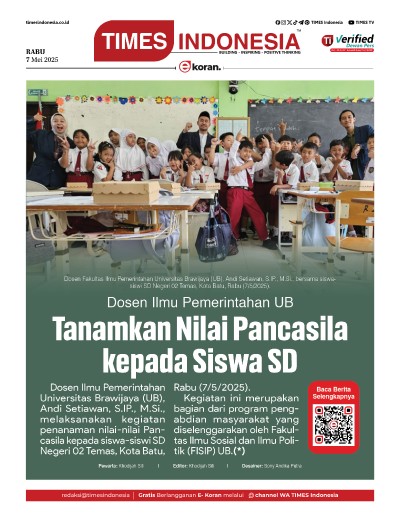 	Edisi Rabu, 7 Mei 2025: E-Koran, Bacaan Positif Masyarakat 5.0