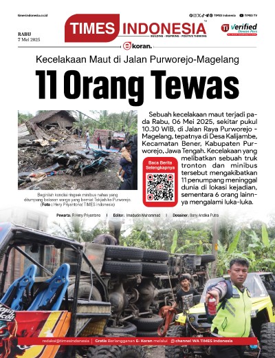 	Edisi Rabu, 7 Mei 2025: E-Koran, Bacaan Positif Masyarakat 5.0