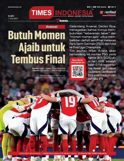 Edisi Rabu, 7 Mei 2025: E-Koran, Bacaan Positif Masyarakat 5.0