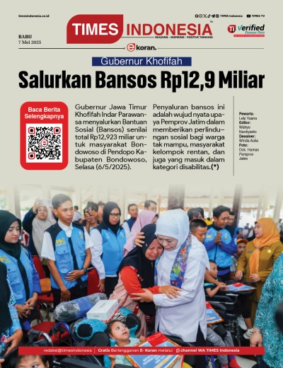 	Edisi Rabu, 7 Mei 2025: E-Koran, Bacaan Positif Masyarakat 5.0