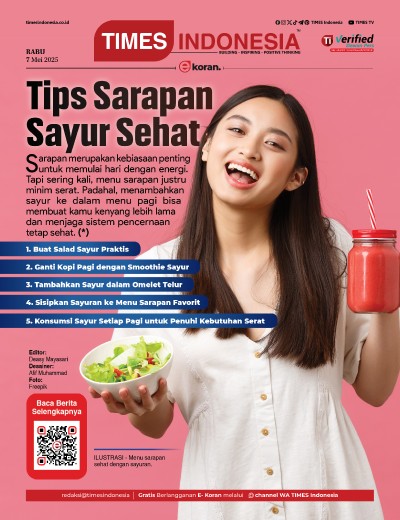 Edisi Rabu, 7 Mei 2025: E-Koran, Bacaan Positif Masyarakat 5.0