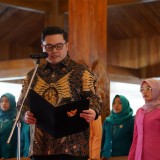 Bupati Kediri Kukuhkan Pengurus dan Kader PKK, Ini Yang Disampaikan Bupati