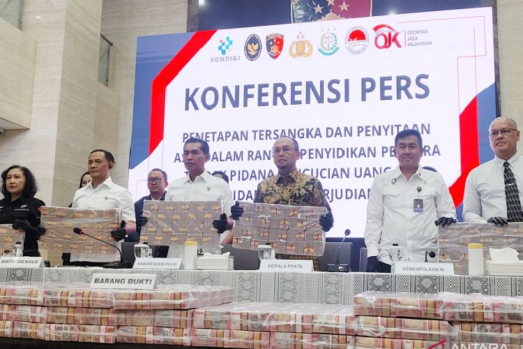 Polri Tetapkan Dua Tersangka TPPU Judi Online Rp530 Miliar