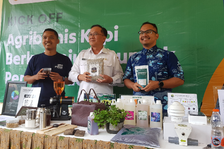 Kick off Agribisnis Kopi Berkelanjutan Untuk Pemuda dan Desa di Wisata Kebun Teh Wonosari Lawang, Malang, Rabu (7/5/2025). (Foto: Achmad Fikyansyah/TIMES Indonesia)