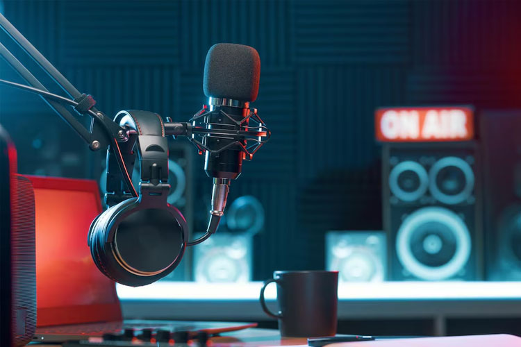 Ilustrasi Podcast