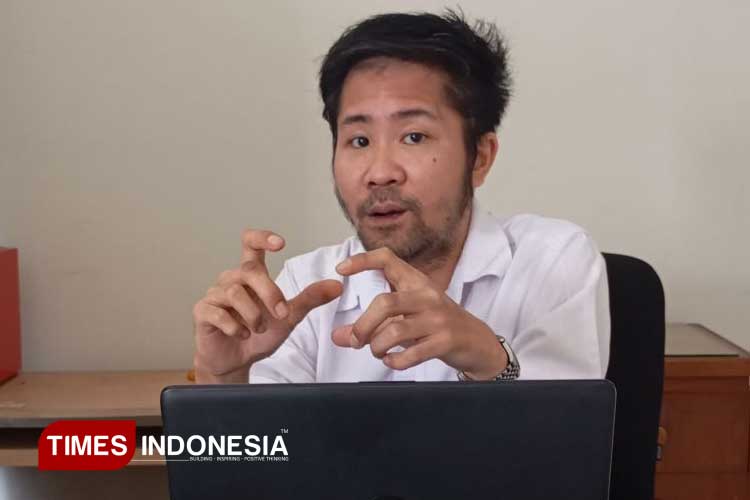 Pakar komunikasi politik dari Universitas Widya Gama/ UWG Malang, M. Ramadhana Alfaris, SS., M.Si., M.H.