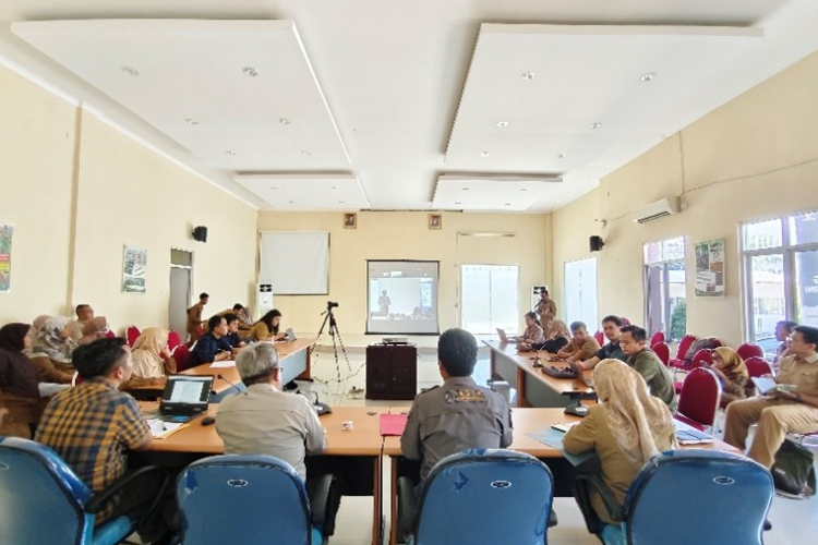 Rapat Koordinasi Kegiatan Strategis yang digelar di Aula Labor Disseminasi Balai Riset dan Monitoring Pertanian (BRMP) Sumatera Barat pada Senin (6/5/2025). (Foto: Polbangtan Malang for TIMES Indonesia)