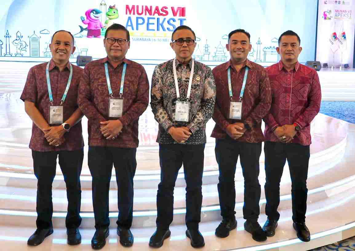 Walikota Jaya Negara saat menghadiri Munas VII APEKSI 2025 di Kota Surabaya, Kamis (8/5/2025). (Foto: Apeksi)