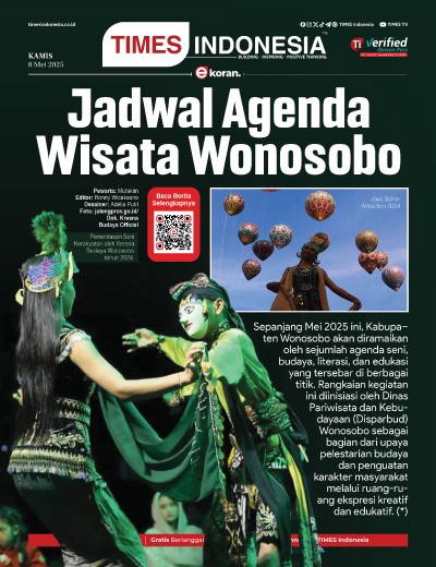 Edisi Kamis, 8 Mei  2025: E-Koran, Bacaan Positif Masyarakat 5.0