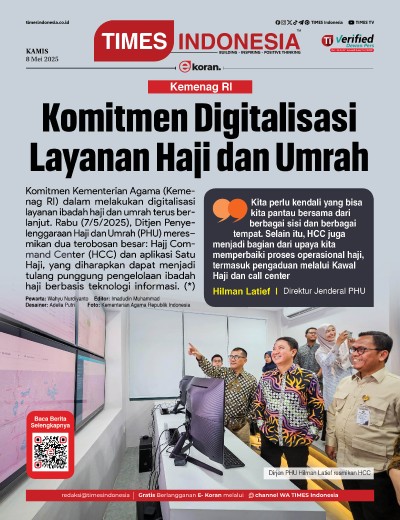Edisi Kamis, 8 Mei  2025: E-Koran, Bacaan Positif Masyarakat 5.0