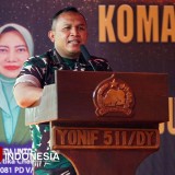Danrem 081/DSJ Tegaskan Komitmen Reward and Punishment untuk Disiplin Prajurit Yonif 511/DY