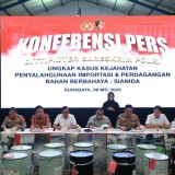 Bareskrim Polri Bongkar Perdagangan Gelap Sianida Rp59 Miliar di Surabaya dan Pasuruan