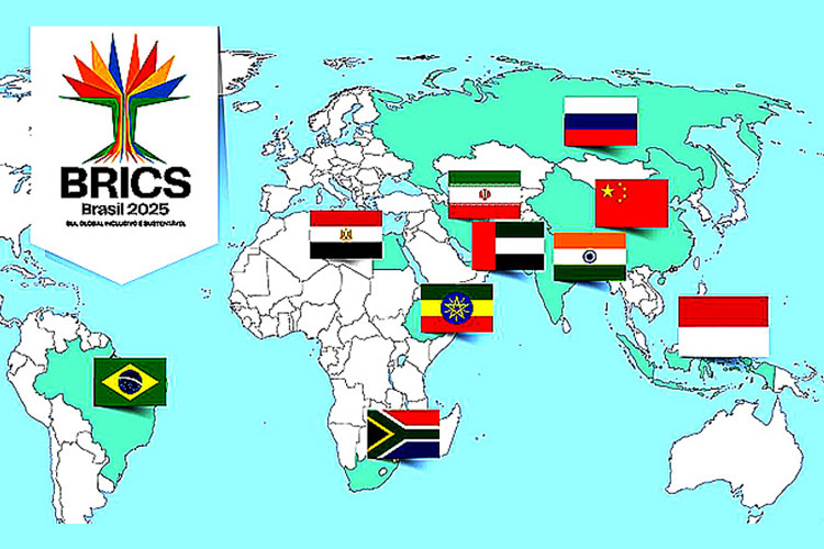 Ilustrasi anggota BRICS. (Foto: Antara)