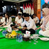 Tasyakuran 732 Tumpeng Serentak Peringati Hari Jadi Kabupaten Mojokerto