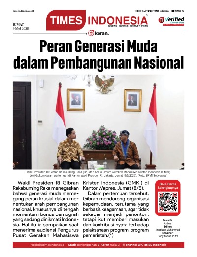 Edisi Jumat, 9 Mei 2025: E-Koran, Bacaan Positif Masyarakat 5.0