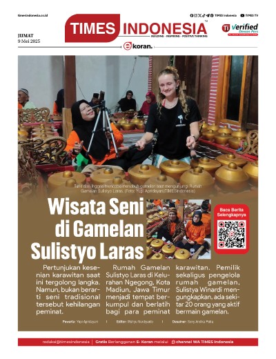 Edisi Jumat, 9 Mei 2025: E-Koran, Bacaan Positif Masyarakat 5.0