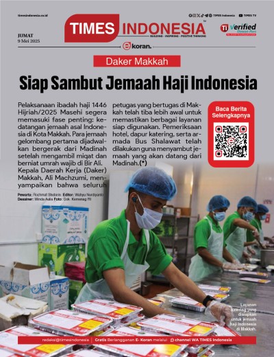 	Edisi Jumat, 9 Mei 2025: E-Koran, Bacaan Positif Masyarakat 5.0