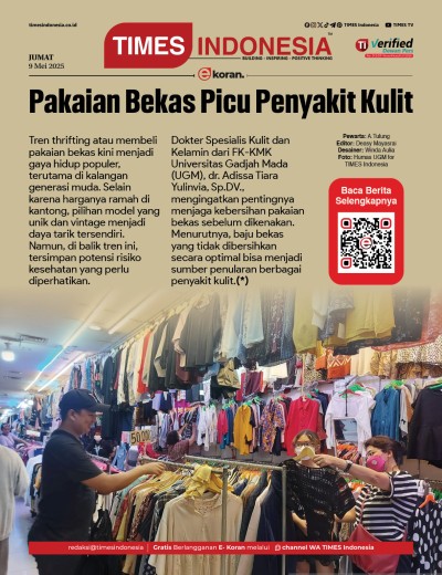	Edisi Jumat, 9 Mei 2025: E-Koran, Bacaan Positif Masyarakat 5.0