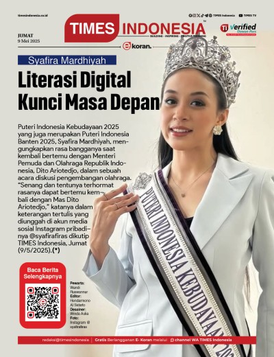 	Edisi Jumat, 9 Mei 2025: E-Koran, Bacaan Positif Masyarakat 5.0