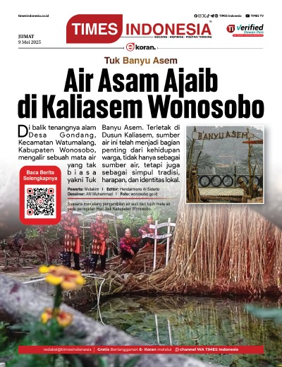 Edisi Jumat, 9 Mei 2025: E-Koran, Bacaan Positif Masyarakat 5.0