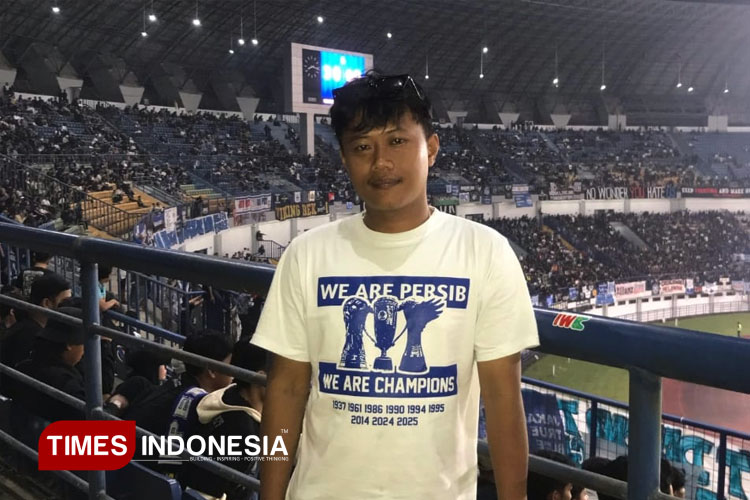 Herdi Achdiansyah, Wakil Ketua Bobotoh Viking Tasikmalaya. (FOTO: Herdi Achdiansyah/TIMES Indonesia)