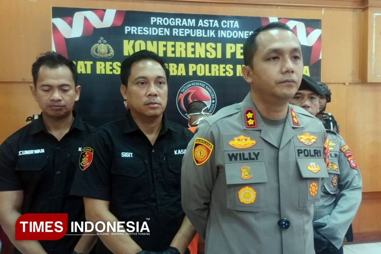 Kapolres Majalengka, AKBP Willy Andrian (FOTO: Jaja Sumarja/TIMES Indonesia)