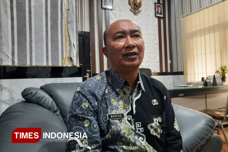 Kepala Badan Kepegawaian Pemberdayaan Sumber Daya Manusia (BKPSDM) Bondowoso, Mahfud Junaedi (FOTO: Moh Bahri/TIMES Indonesia)