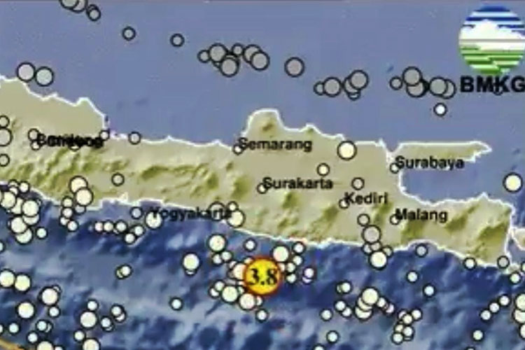 Gempa Magnitudo 3,8 Guncang Pacitan, Warga Arjosari Rasakan Getaran