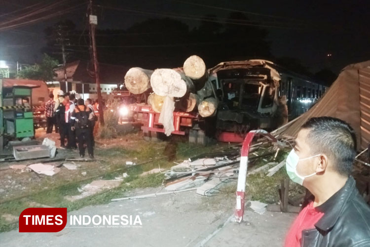 Polres Gresik Periksa Saksi Kasus Kecelakaan Kereta Api yang Tewaskan Asisten Masinis