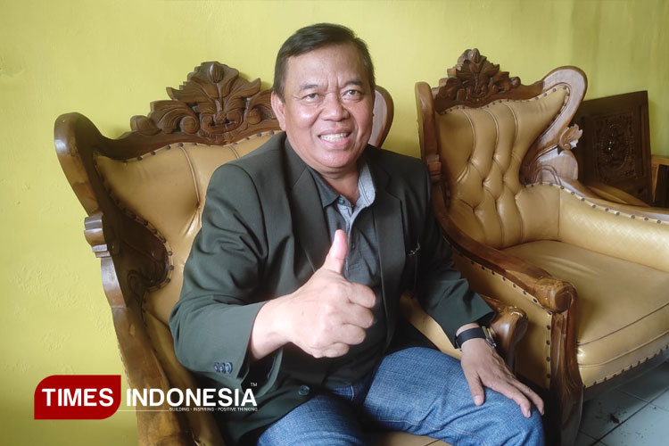 H Bawono S.Sos MM, sekretaris DPD Partai Golkar Banjarnegara (FOTO: Muchlas Hamidi/TIMES Indonesia)