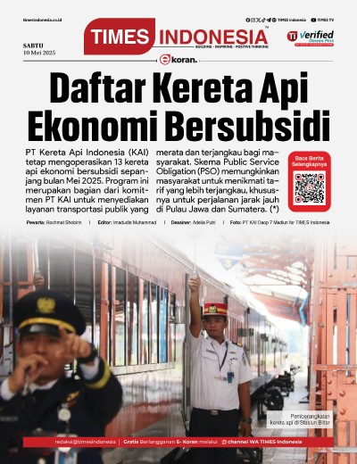 Edisi Sabtu, 10 Mei 2025: E-Koran, Bacaan Positif Masyarakat 5.0