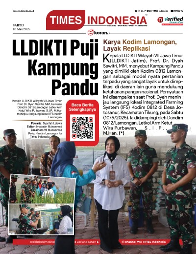 Edisi Sabtu, 10 Mei 2025: E-Koran, Bacaan Positif Masyarakat 5.0