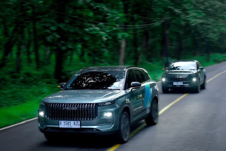 Ilustrasi JAECOO J7 Super Hybrid System (SHS). (Foto: JAECOO)
